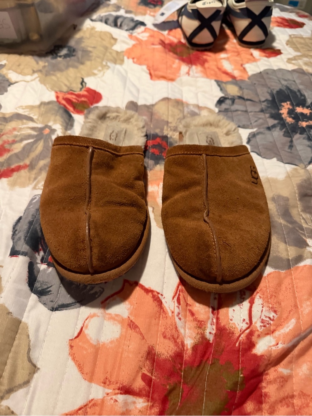Uggs Scuff Slippers Chestnut Brown